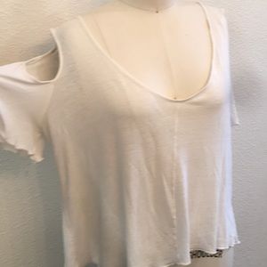 Free people cold shoulder top